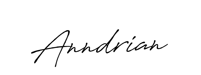 Similarly Antro_Vectra_Bolder is the best handwritten signature design. Signature creator online .You can use it as an online autograph creator for name Anndrian. Anndrian signature style 7 images and pictures png