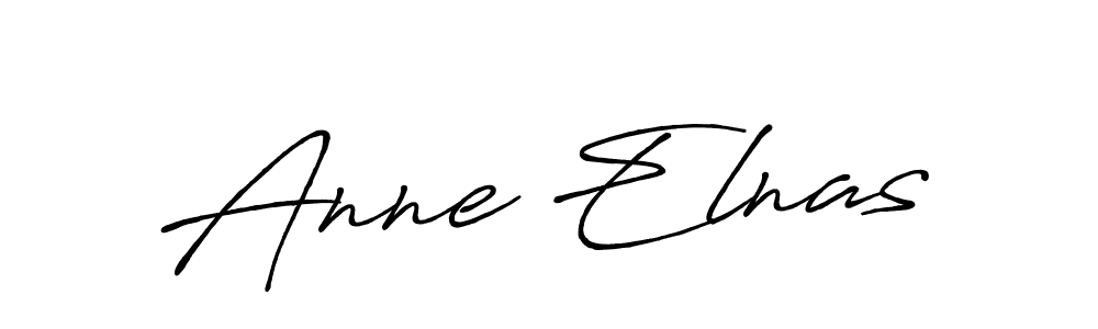 Create a beautiful signature design for name Anne Elnas. With this signature (Antro_Vectra_Bolder) fonts, you can make a handwritten signature for free. Anne Elnas signature style 7 images and pictures png