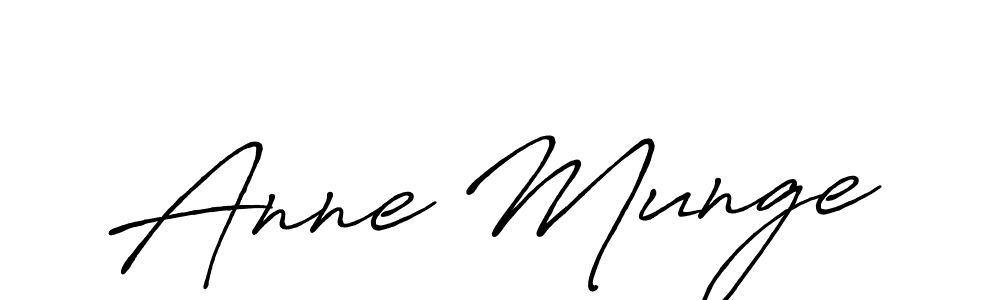 Make a short Anne Munge signature style. Manage your documents anywhere anytime using Antro_Vectra_Bolder. Create and add eSignatures, submit forms, share and send files easily. Anne Munge signature style 7 images and pictures png