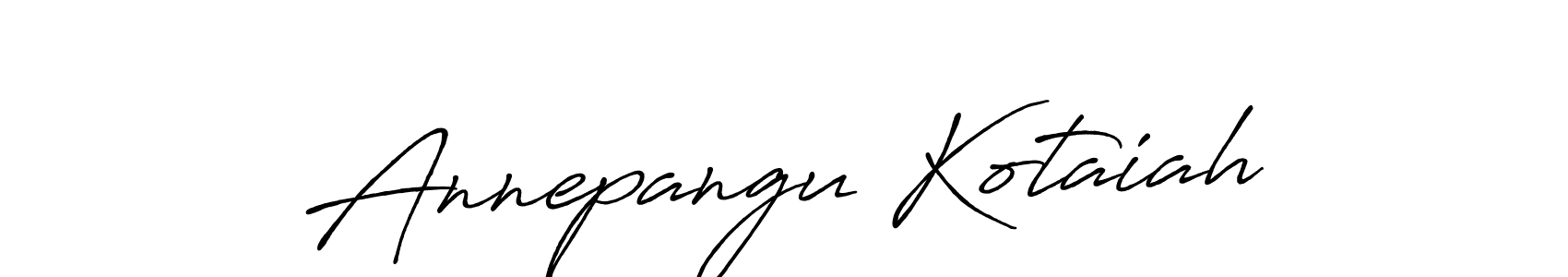 It looks lik you need a new signature style for name Annepangu Kotaiah. Design unique handwritten (Antro_Vectra_Bolder) signature with our free signature maker in just a few clicks. Annepangu Kotaiah signature style 7 images and pictures png