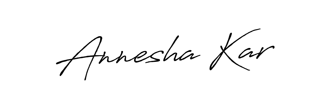 Once you've used our free online signature maker to create your best signature Antro_Vectra_Bolder style, it's time to enjoy all of the benefits that Annesha Kar name signing documents. Annesha Kar signature style 7 images and pictures png