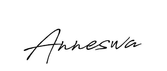 The best way (Antro_Vectra_Bolder) to make a short signature is to pick only two or three words in your name. The name Anneswa include a total of six letters. For converting this name. Anneswa signature style 7 images and pictures png