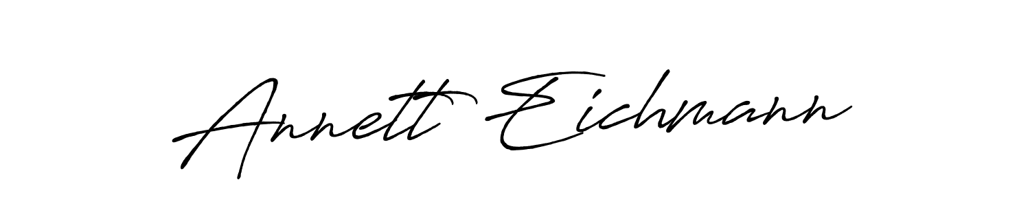 How to Draw Annett Eichmann signature style? Antro_Vectra_Bolder is a latest design signature styles for name Annett Eichmann. Annett Eichmann signature style 7 images and pictures png