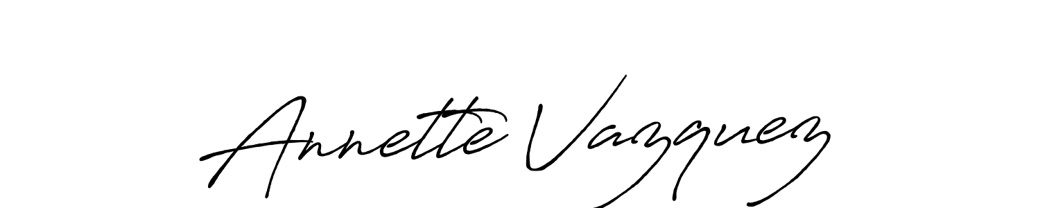 How to Draw Annette Vazquez signature style? Antro_Vectra_Bolder is a latest design signature styles for name Annette Vazquez. Annette Vazquez signature style 7 images and pictures png