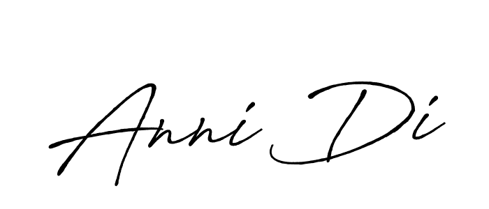 Check out images of Autograph of Anni Di name. Actor Anni Di Signature Style. Antro_Vectra_Bolder is a professional sign style online. Anni Di signature style 7 images and pictures png