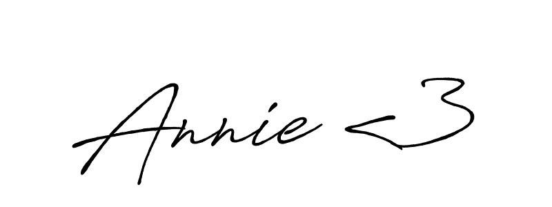 You can use this online signature creator to create a handwritten signature for the name Annie <3. This is the best online autograph maker. Annie <3 signature style 7 images and pictures png