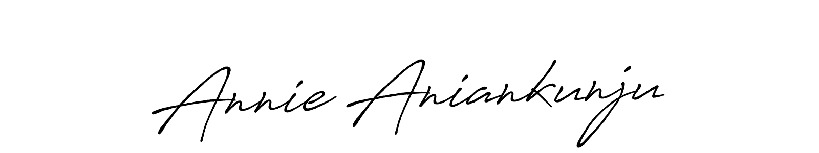Here are the top 10 professional signature styles for the name Annie Aniankunju. These are the best autograph styles you can use for your name. Annie Aniankunju signature style 7 images and pictures png