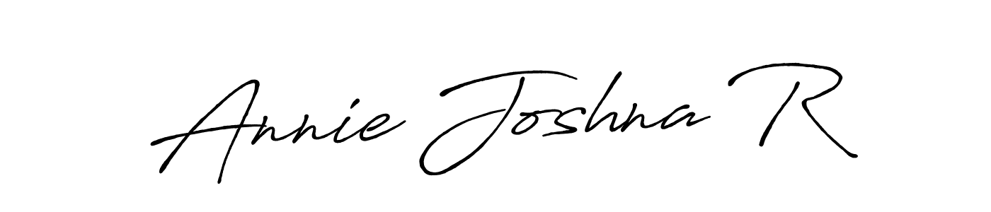 How to Draw Annie Joshna R signature style? Antro_Vectra_Bolder is a latest design signature styles for name Annie Joshna R. Annie Joshna R signature style 7 images and pictures png