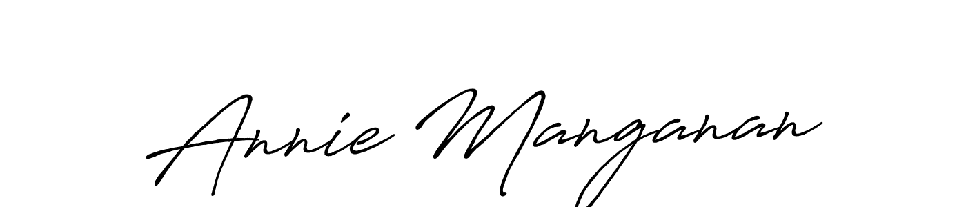 Antro_Vectra_Bolder is a professional signature style that is perfect for those who want to add a touch of class to their signature. It is also a great choice for those who want to make their signature more unique. Get Annie Manganan name to fancy signature for free. Annie Manganan signature style 7 images and pictures png