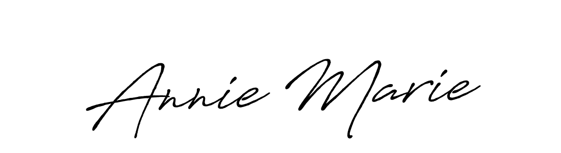 You should practise on your own different ways (Antro_Vectra_Bolder) to write your name (Annie Marie) in signature. don't let someone else do it for you. Annie Marie signature style 7 images and pictures png
