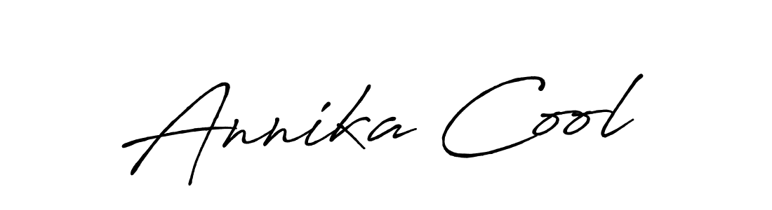 The best way (Antro_Vectra_Bolder) to make a short signature is to pick only two or three words in your name. The name Annika Cool include a total of six letters. For converting this name. Annika Cool signature style 7 images and pictures png