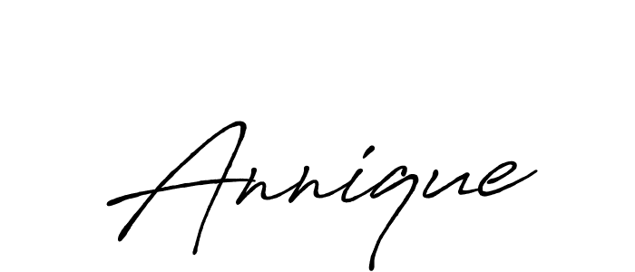 if you are searching for the best signature style for your name Annique. so please give up your signature search. here we have designed multiple signature styles  using Antro_Vectra_Bolder. Annique signature style 7 images and pictures png