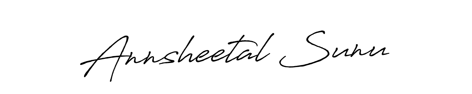 How to Draw Annsheetal Sunu signature style? Antro_Vectra_Bolder is a latest design signature styles for name Annsheetal Sunu. Annsheetal Sunu signature style 7 images and pictures png