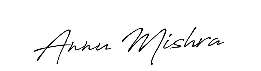 Once you've used our free online signature maker to create your best signature Antro_Vectra_Bolder style, it's time to enjoy all of the benefits that Annu Mishra name signing documents. Annu Mishra signature style 7 images and pictures png