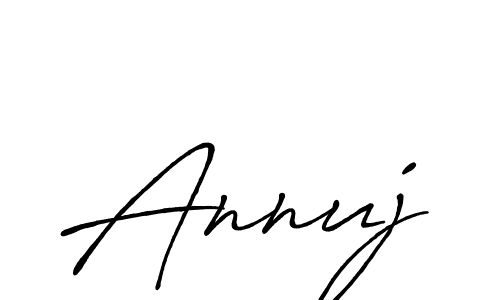 The best way (Antro_Vectra_Bolder) to make a short signature is to pick only two or three words in your name. The name Annuj include a total of six letters. For converting this name. Annuj signature style 7 images and pictures png