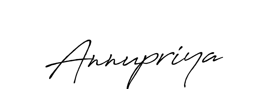 How to make Annupriya signature? Antro_Vectra_Bolder is a professional autograph style. Create handwritten signature for Annupriya name. Annupriya signature style 7 images and pictures png