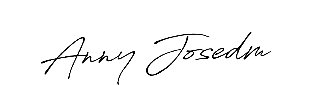 Design your own signature with our free online signature maker. With this signature software, you can create a handwritten (Antro_Vectra_Bolder) signature for name Anny Josedm. Anny Josedm signature style 7 images and pictures png