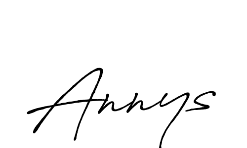 Make a short Annys signature style. Manage your documents anywhere anytime using Antro_Vectra_Bolder. Create and add eSignatures, submit forms, share and send files easily. Annys signature style 7 images and pictures png