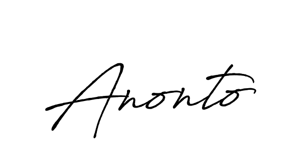 Make a beautiful signature design for name Anonto. Use this online signature maker to create a handwritten signature for free. Anonto signature style 7 images and pictures png