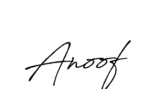 Make a beautiful signature design for name Anoof. With this signature (Antro_Vectra_Bolder) style, you can create a handwritten signature for free. Anoof signature style 7 images and pictures png