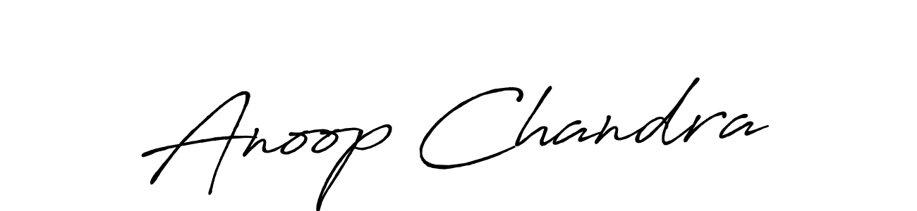 It looks lik you need a new signature style for name Anoop Chandra. Design unique handwritten (Antro_Vectra_Bolder) signature with our free signature maker in just a few clicks. Anoop Chandra signature style 7 images and pictures png