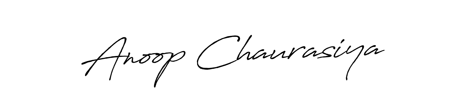 Anoop Chaurasiya stylish signature style. Best Handwritten Sign (Antro_Vectra_Bolder) for my name. Handwritten Signature Collection Ideas for my name Anoop Chaurasiya. Anoop Chaurasiya signature style 7 images and pictures png