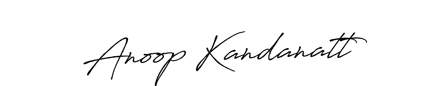 You should practise on your own different ways (Antro_Vectra_Bolder) to write your name (Anoop Kandanatt) in signature. don't let someone else do it for you. Anoop Kandanatt signature style 7 images and pictures png