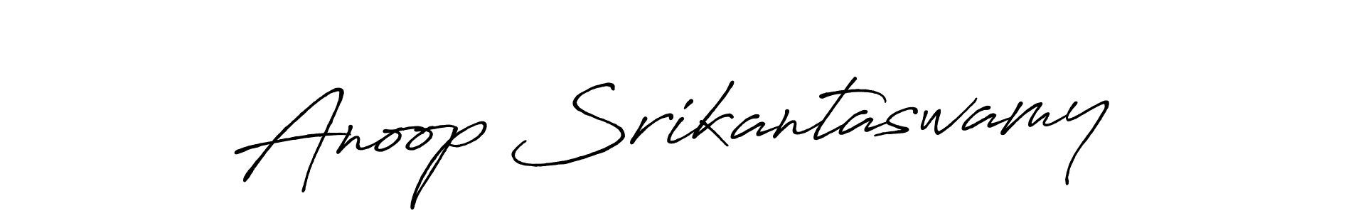 Make a beautiful signature design for name Anoop Srikantaswamy. Use this online signature maker to create a handwritten signature for free. Anoop Srikantaswamy signature style 7 images and pictures png