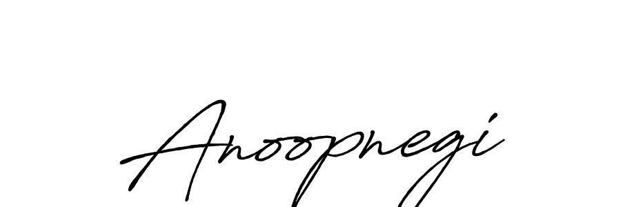Anoopnegi stylish signature style. Best Handwritten Sign (Antro_Vectra_Bolder) for my name. Handwritten Signature Collection Ideas for my name Anoopnegi. Anoopnegi signature style 7 images and pictures png