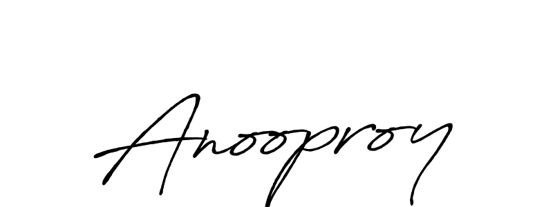 Anooproy stylish signature style. Best Handwritten Sign (Antro_Vectra_Bolder) for my name. Handwritten Signature Collection Ideas for my name Anooproy. Anooproy signature style 7 images and pictures png