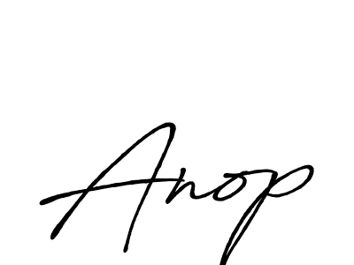 How to make Anop signature? Antro_Vectra_Bolder is a professional autograph style. Create handwritten signature for Anop name. Anop signature style 7 images and pictures png