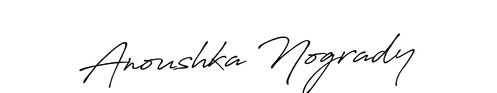 Similarly Antro_Vectra_Bolder is the best handwritten signature design. Signature creator online .You can use it as an online autograph creator for name Anoushka Nogrady. Anoushka Nogrady signature style 7 images and pictures png