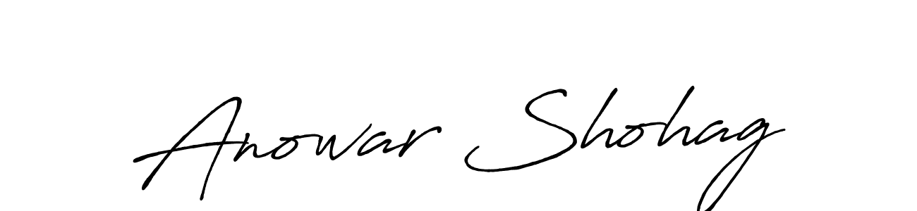 How to Draw Anowar Shohag signature style? Antro_Vectra_Bolder is a latest design signature styles for name Anowar Shohag. Anowar Shohag signature style 7 images and pictures png