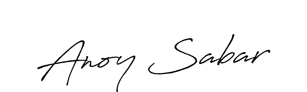 This is the best signature style for the Anoy Sabar name. Also you like these signature font (Antro_Vectra_Bolder). Mix name signature. Anoy Sabar signature style 7 images and pictures png