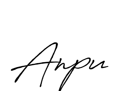 Also You can easily find your signature by using the search form. We will create Anpu name handwritten signature images for you free of cost using Antro_Vectra_Bolder sign style. Anpu signature style 7 images and pictures png
