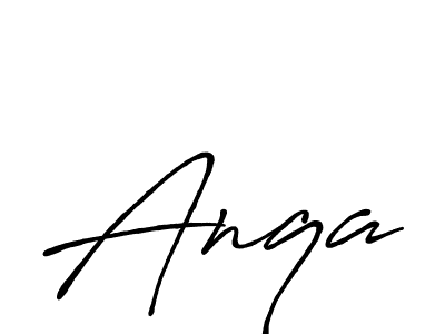 You can use this online signature creator to create a handwritten signature for the name Anqa. This is the best online autograph maker. Anqa signature style 7 images and pictures png