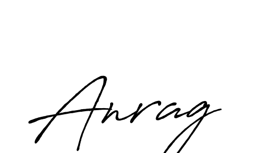 Similarly Antro_Vectra_Bolder is the best handwritten signature design. Signature creator online .You can use it as an online autograph creator for name Anrag. Anrag signature style 7 images and pictures png
