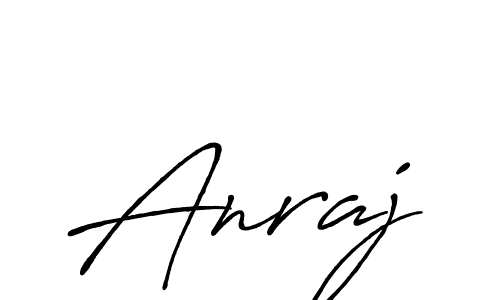 Design your own signature with our free online signature maker. With this signature software, you can create a handwritten (Antro_Vectra_Bolder) signature for name Anraj. Anraj signature style 7 images and pictures png