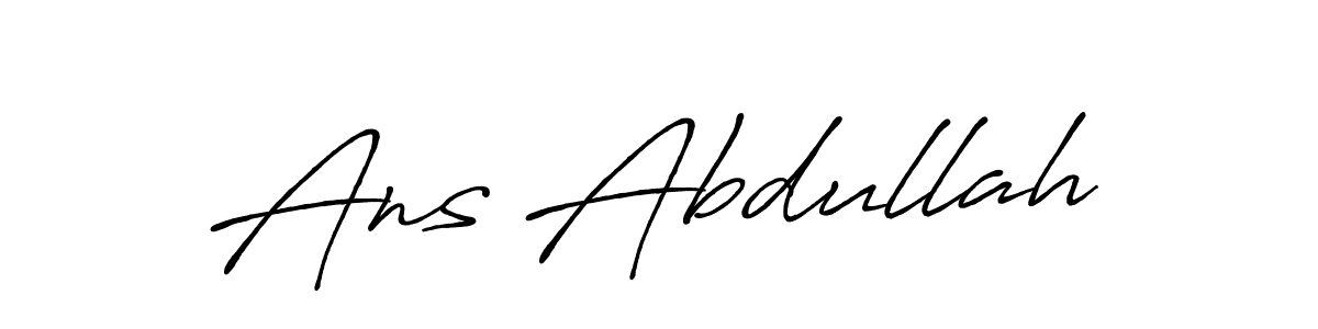 How to make Ans Abdullah signature? Antro_Vectra_Bolder is a professional autograph style. Create handwritten signature for Ans Abdullah name. Ans Abdullah signature style 7 images and pictures png