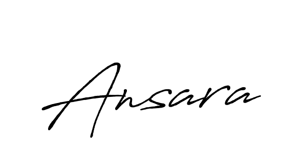 How to make Ansara signature? Antro_Vectra_Bolder is a professional autograph style. Create handwritten signature for Ansara name. Ansara signature style 7 images and pictures png