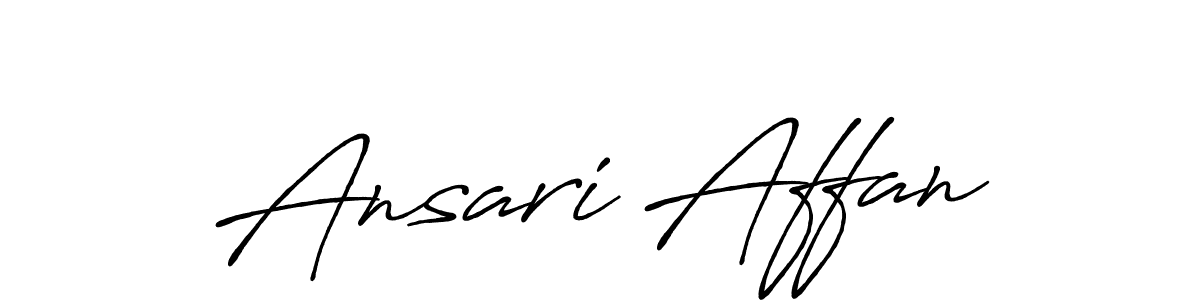 You can use this online signature creator to create a handwritten signature for the name Ansari Affan. This is the best online autograph maker. Ansari Affan signature style 7 images and pictures png