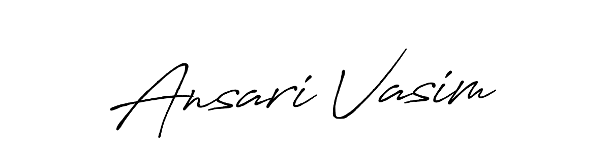 Here are the top 10 professional signature styles for the name Ansari Vasim. These are the best autograph styles you can use for your name. Ansari Vasim signature style 7 images and pictures png
