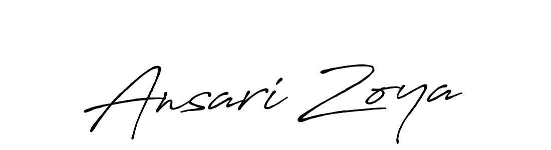 if you are searching for the best signature style for your name Ansari Zoya. so please give up your signature search. here we have designed multiple signature styles  using Antro_Vectra_Bolder. Ansari Zoya signature style 7 images and pictures png