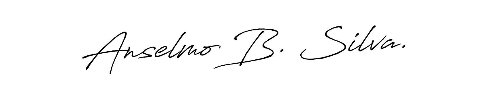 Once you've used our free online signature maker to create your best signature Antro_Vectra_Bolder style, it's time to enjoy all of the benefits that Anselmo B. Silva. name signing documents. Anselmo B. Silva. signature style 7 images and pictures png