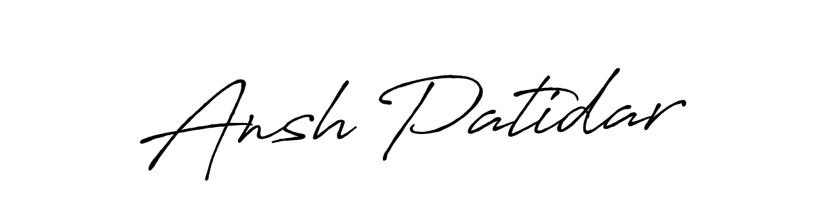 How to Draw Ansh Patidar signature style? Antro_Vectra_Bolder is a latest design signature styles for name Ansh Patidar. Ansh Patidar signature style 7 images and pictures png