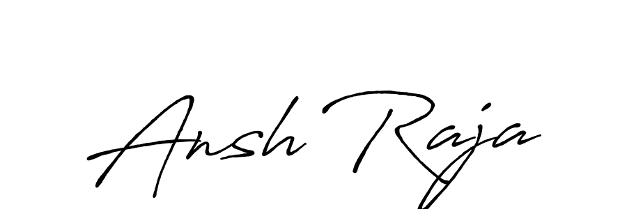 Make a beautiful signature design for name Ansh Raja. Use this online signature maker to create a handwritten signature for free. Ansh Raja signature style 7 images and pictures png