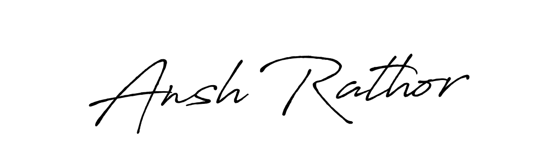 Antro_Vectra_Bolder is a professional signature style that is perfect for those who want to add a touch of class to their signature. It is also a great choice for those who want to make their signature more unique. Get Ansh Rathor name to fancy signature for free. Ansh Rathor signature style 7 images and pictures png