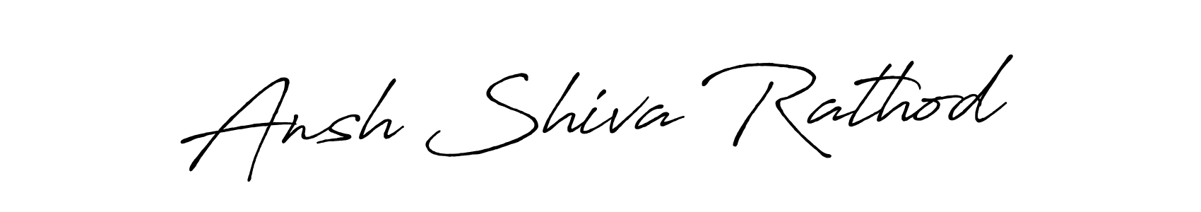 Use a signature maker to create a handwritten signature online. With this signature software, you can design (Antro_Vectra_Bolder) your own signature for name Ansh Shiva Rathod. Ansh Shiva Rathod signature style 7 images and pictures png