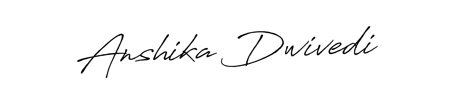 if you are searching for the best signature style for your name Anshika Dwivedi. so please give up your signature search. here we have designed multiple signature styles  using Antro_Vectra_Bolder. Anshika Dwivedi signature style 7 images and pictures png