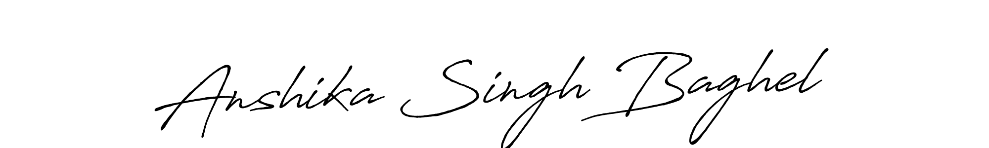 How to make Anshika Singh Baghel signature? Antro_Vectra_Bolder is a professional autograph style. Create handwritten signature for Anshika Singh Baghel name. Anshika Singh Baghel signature style 7 images and pictures png